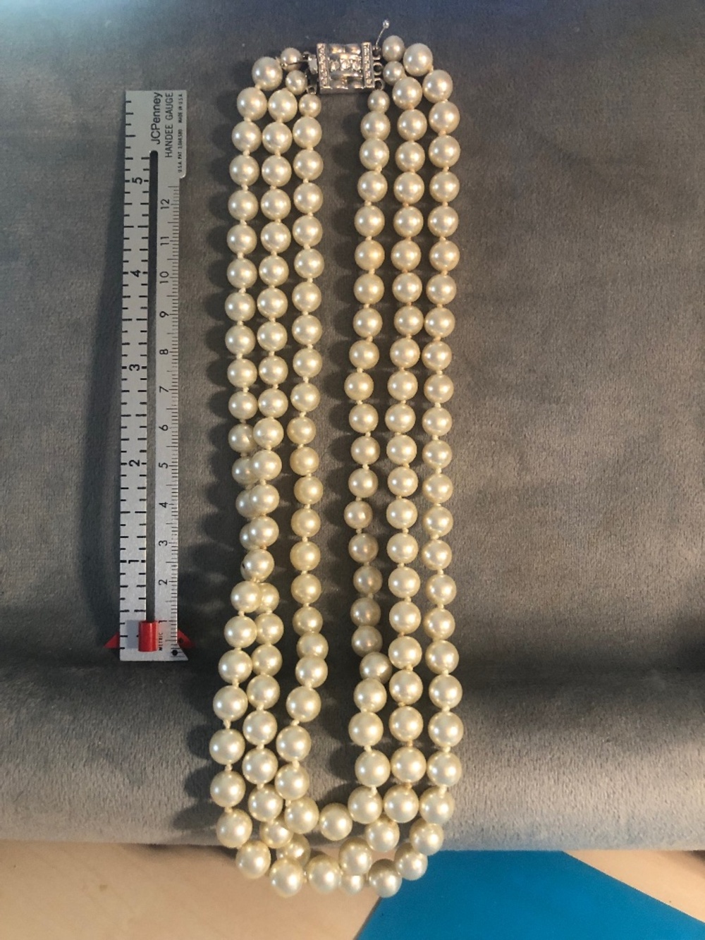 Camrose & Kross Triple Strand Necklace